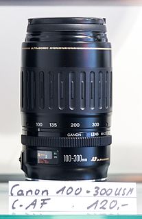 Canon EF 100-300mm lens