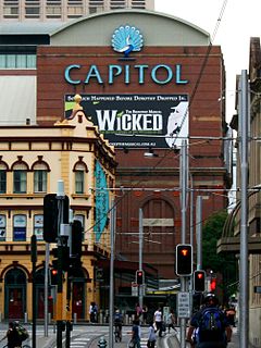 <span class="mw-page-title-main">Capitol Theatre, Sydney</span> Theatre in Sydney, Australia