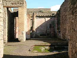 Atrium of the House of the Greek Epigrams