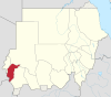 Central Darfur in Sudan (Kafia Kingi disputed).svg