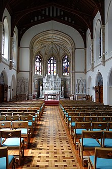 The Boys' Chapel at Clongowes Wood College SJ Chapel Clongowes Wood College - Kildare, Ireland.JPG