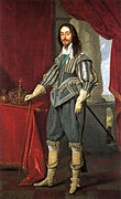 1631: Carlos I Inglaterra, con calcetón de encaje y botas