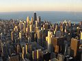 Image 43Downtown Chicago and Lake Michigan (view from the Willis Tower). Photo credit: Adrian104 (from Portal:Illinois/Selected picture)