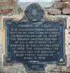 Church of Lilio NHCP Historical Marker.png
