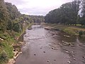 View from Polish-Czech Friendship Bridge in Cieszyn‎