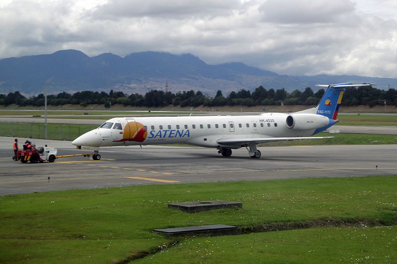 File:Colombia - Satena Embraer ERJ-145LR (EMB-145LR) HK-4535 (20869642404).jpg