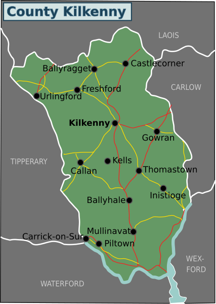 File:County Kilkenny Map.svg