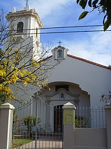 Église du quartier Crisol Sud à Córdoba.