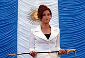  阿根廷 克里斯蒂娜·费尔南德斯·基什内尔，总统[7][8][9][10]