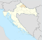 Croatia location map, Koprivnica-Krizevci county.svg