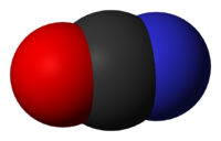 Space-filling model of the cyanate anion Cyanate-ion-3D-vdW.png