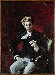 Czeslaw Jankowski 1857-1929 - 1890 AD - painter Wladyslaw Podkowinski 1866-1895.jpg