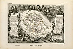 Le Tarn en 1854, image illustrative