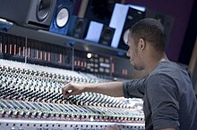 Parry mixing in Studio C at Metropolis Dan Parry Mixing.jpg