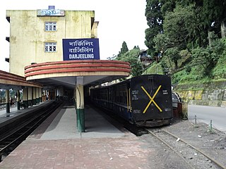 <span class="mw-page-title-main">Darjeeling railway station</span> Railway station in West Bengal, India