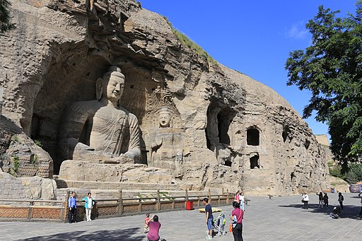 BUddhistische Yungang-Grotten bei Datong