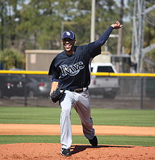 David Price (2007) was the third of the Rays' first overall selections in the draft. David Price 2010.jpg