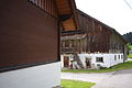 Deutsch: Bauernhof, Davidbauer, Wirtschaftsgebäude, Birnberg, Steiermark, Ennstal English: farm, Davidbauer, farm building, Birnberg, Styria, Austria