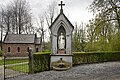 Kapel heilige Christiana op de wijk De Rotse, hier stond tot 1824 de kerk van Dikkelvenne