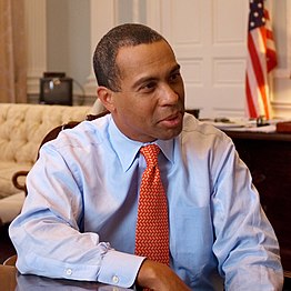 Former Governor Deval Patrick of Massachusetts