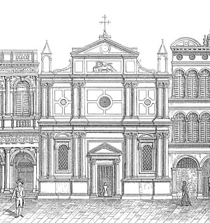San Geminiano, Venice Church in Veneto, Italy