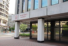 Divine Mercy University's former headquarters in Crystal City, Virginia Divine Mercy University April 2019.jpg