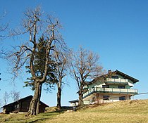 Kleine Wandererhütte und Charlottenhaus auf dem Dolmar