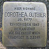 Dorothea Gutbier - Conventstrasse 12 (Hamburg-Eilbek) .Stolperstein.nnw.jpg