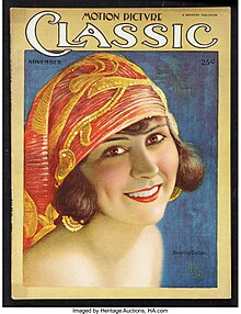 Dalton on the cover of Motion Picture Classic, November 1921, cover art by Benjamin Eggleston (1867-1937).