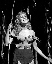 Adams as Daisy Mae in Li'l Abner, 1956