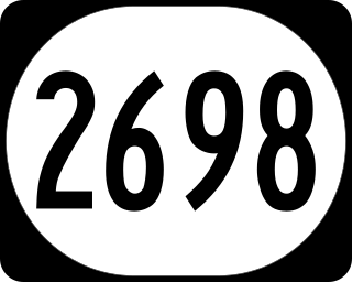 <span class="mw-page-title-main">Kentucky Route 2698</span> Highway in Kentucky, US