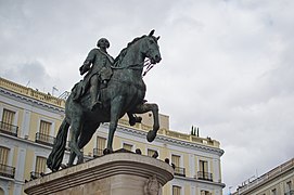 Estatua ecuestre de Carlos III, 1994 (by Miguel Ángel Rodríguez and Eduardo Zancada)