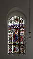 English: Stained Glass Window of the chapel of the castle of Tutzing. Deutsch: Kirchenfensterglas der Kapelle von Schloss Tutzing.