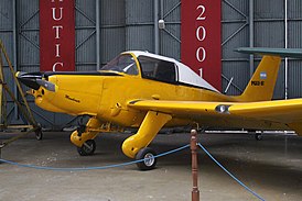 IA 53 в экспозиции музея аэронавтики в Мороне