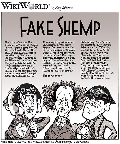 Image: Fake Shemp comic