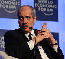 Fayez A. Tarawneh - World Economic Forum on the Middle East, North Africa and Eurasia 2012.jpg