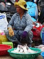 Fish Vendor in Market - Stung Treng - Cambodia (48436646897).jpg