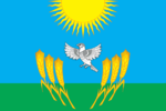 Flag of Vorobyovsky rayon (Voronezh oblast).png