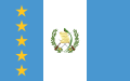 Vlajka guatemalského prezidenta Poměr stran: 5:8