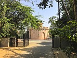 This Monument commemorates the site where the British ladies and children gathered during the Mutiny on the 11th May 1857, before they fled to Karnal.