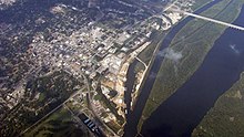 Aerial view of Florence FlorenceAlabamaFrom9kFeet.jpg