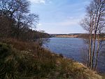 Le lac de retenue