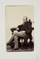 Fotografiporträtt på Postmästare Per Wilhelm Pripp, 1800-tal - Hallwylska museet - 107661.tif