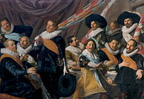 Το Συμπόσιο των Αξιωματικών της πολιτοφυλακής του Αγίου Γεωργίου το 1627, 1627, Χάαρλεμ, Frans Hals Museum