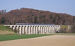 Railway viaduct over the Saane