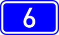 National Road 6 shield