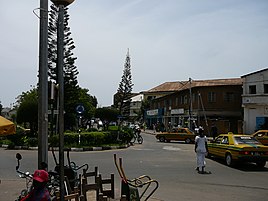 A street in Banjul