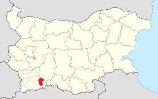 Garmen Municipality Within Bulgaria.png