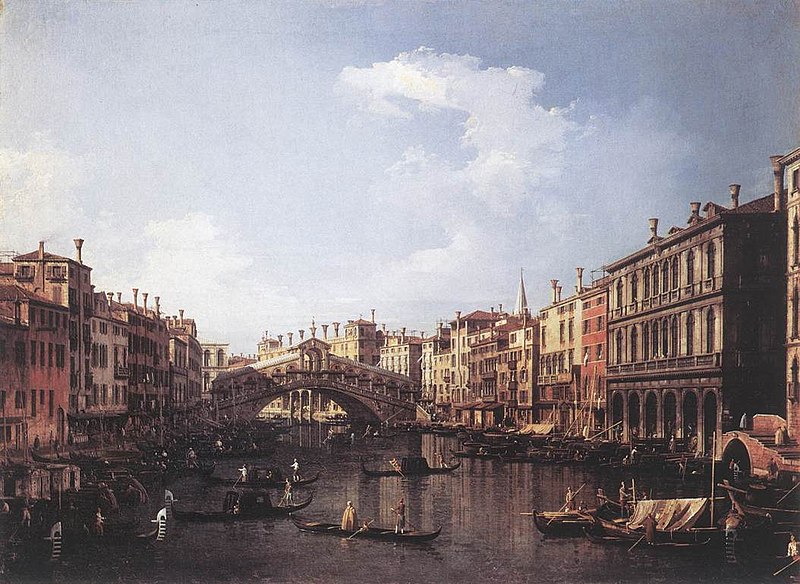 File:Giovanni Antonio Canal, il Canaletto - The Rialto Bridge from the South - WGA03910.jpg