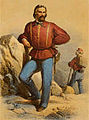 Giuseppe Sirtori während des Feldzuges in Unteritalien, (1860)